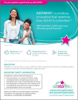 AZSTARYS™ Brochure for HCPs